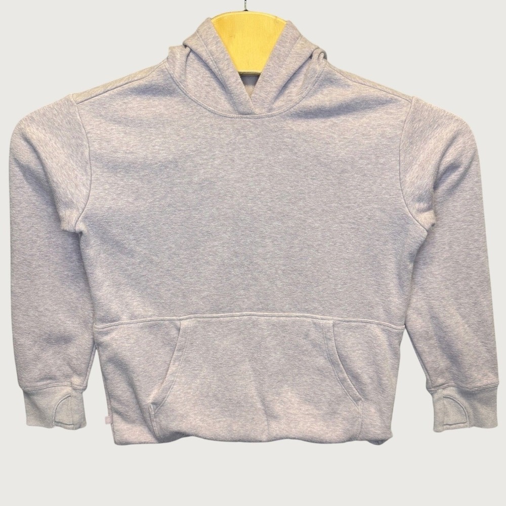 2368 | Athleta Girl Crazy Cozy Chill Hoodie Purple Thumbhole Kids XL 14